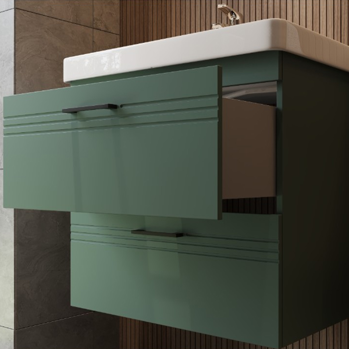 Тумба з умивальником Devit Urbanis, 60 см (454060E) характеристики - фотографія 7