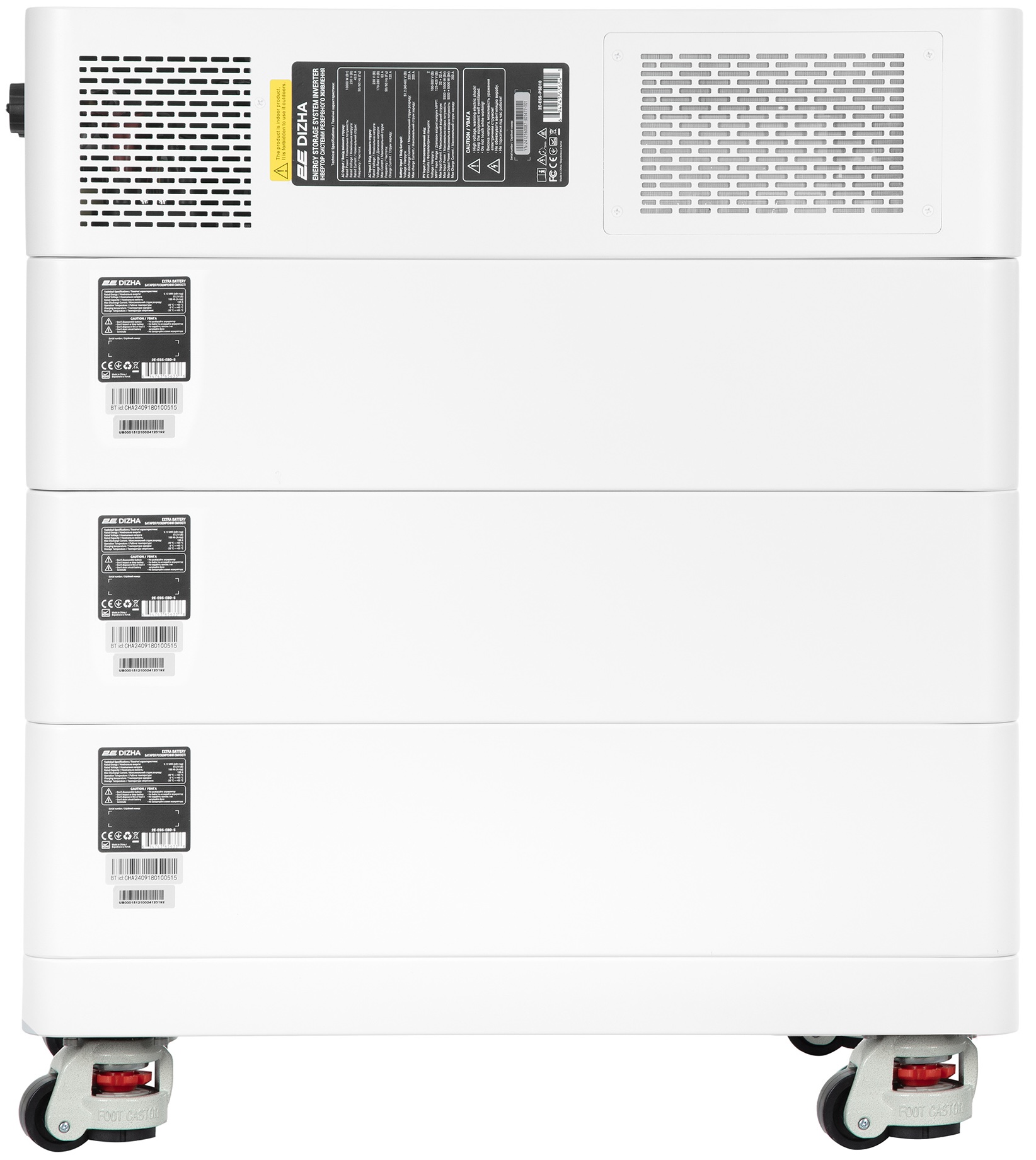 в продаже Система резервного питания 2E PowerStation Dizha 10000 Вт, 15.36 кВт/ч, MPPT 11 кВт, WiFi (2E-ESS-PSD10-15) - фото 3