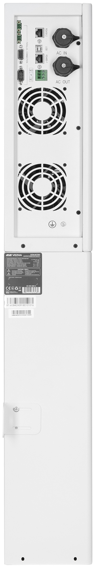 Система резервного питания 2E PowerWall Vezha, 5000 Вт, 5.12 кВт/ч, MPPT 5.5 кВт, WiFi (2E-ESS-PWV5-5) отзывы - изображения 5