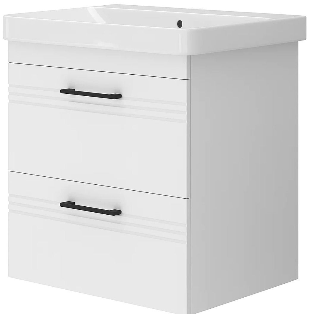 Тумба з умивальником Devit Urbanis, 60 см (454060W) ціна 12225 грн - фотографія 2