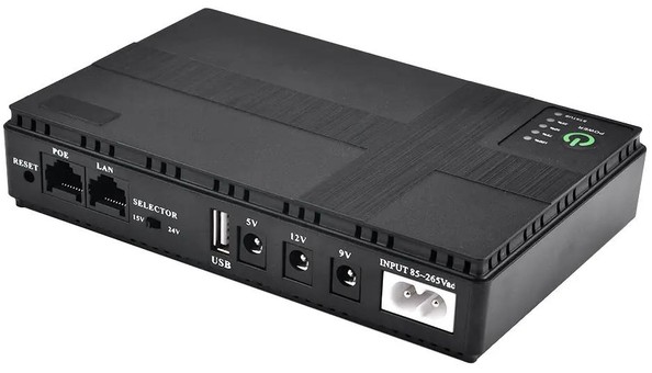 Джерело безперебійного живлення Merlion MINI DC1018P Black ціна 2199 грн - фотографія 2