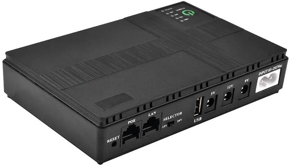 в продажу Джерело безперебійного живлення Merlion MINI DC1018P Black - фото 3