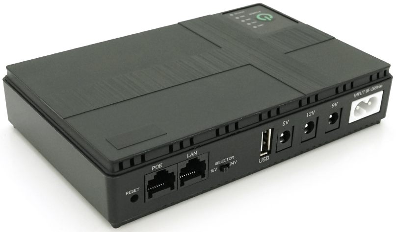 в продажу Джерело безперебійного живлення Merlion MINI DC1018P Black - фото 3