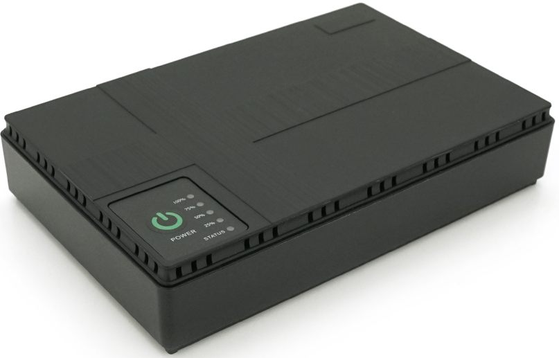 Ціна джерело безперебійного живлення Merlion MINI DC1018P Black в Києві