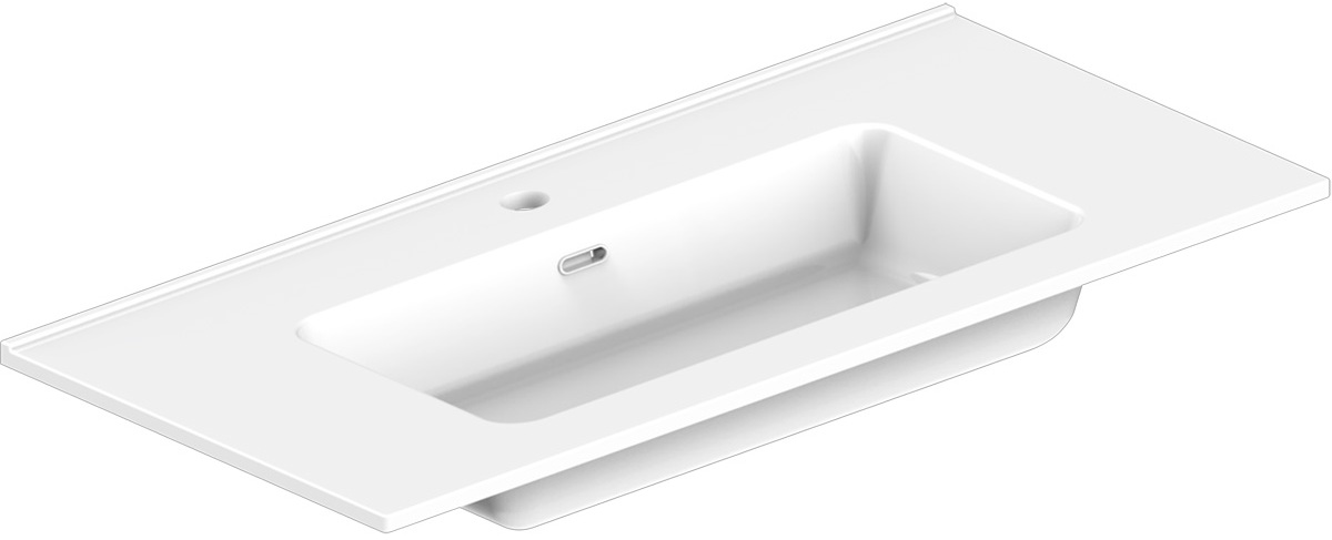 Тумба с умывальником Devit Style, 80 см (442080W) цена 30206 грн - фотография 2