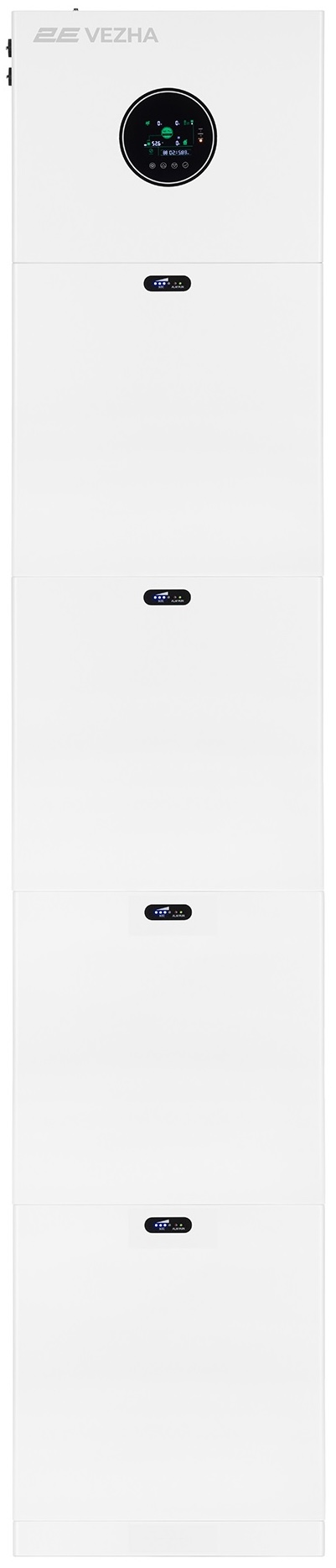 2E PowerWall Vezha, 5000 Вт, 20.48 кВт/ч, MPPT 5.5 кВт, WiFi (2E-ESS-PWV5-20)