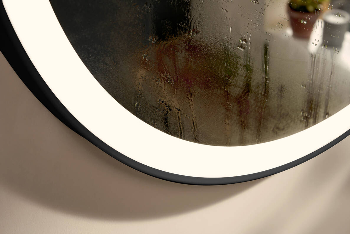 в продаже Зеркало Hansgrohe Xarita Lite S LED 900/30 Matt Black 54967670 - фото 3