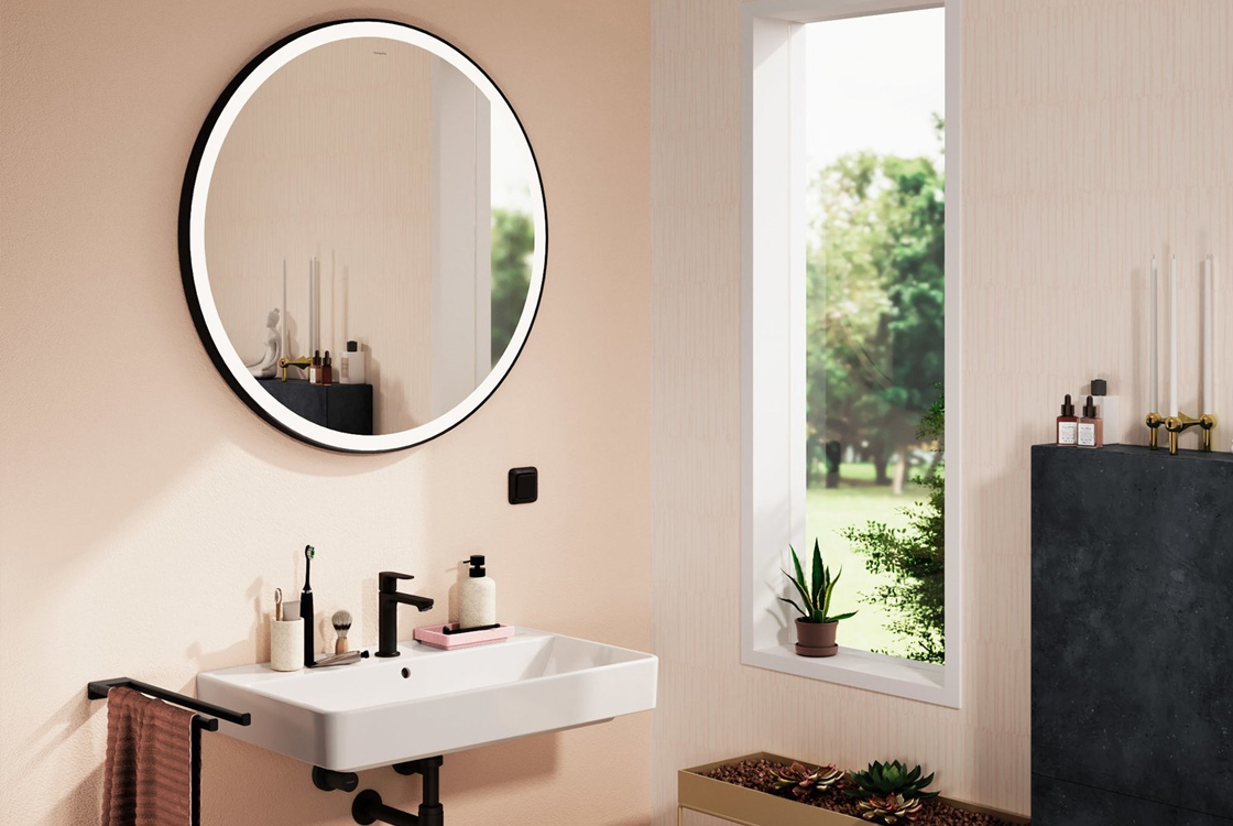 продаём Hansgrohe Xarita Lite S LED 900/30 Matt Black 54967670 в Украине - фото 4