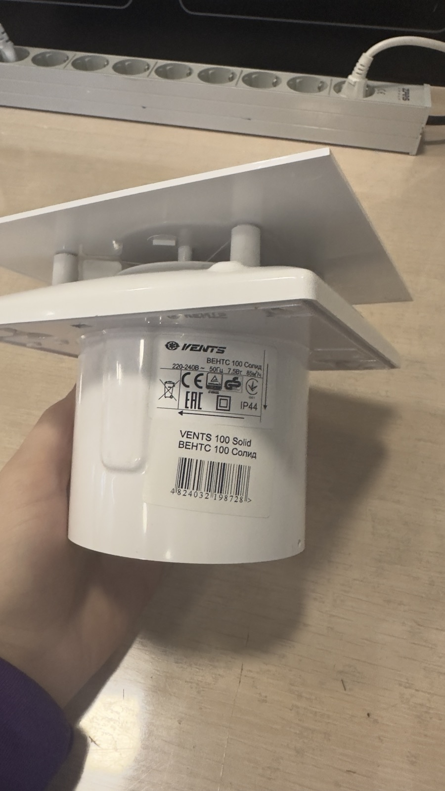 Витяжний вентилятор Вентс 100 Солід уцінка відгуки - зображення 5