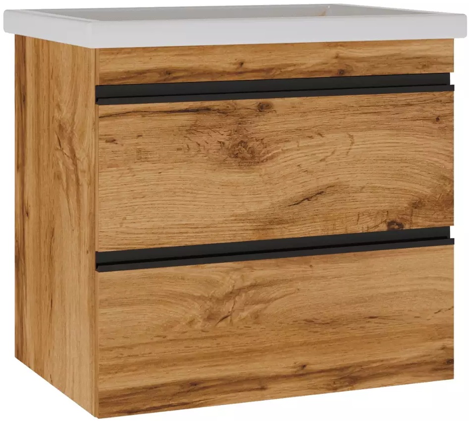 Тумба з умивальником Devit Frame, 65 см (753065O)