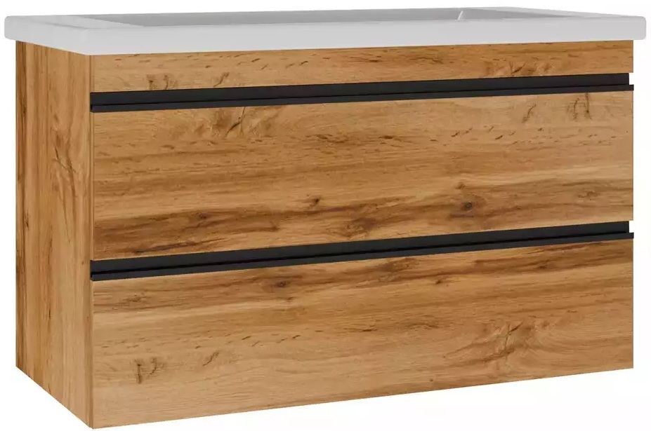 Тумба з умивальником Devit Frame, 100 см (753100O)