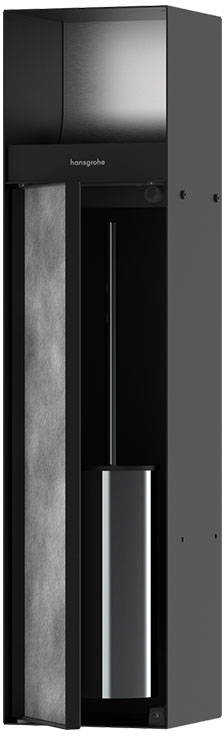 Держатель туалетной бумаги Hansgrohe XtraStoris Rock Matt Black 56062670