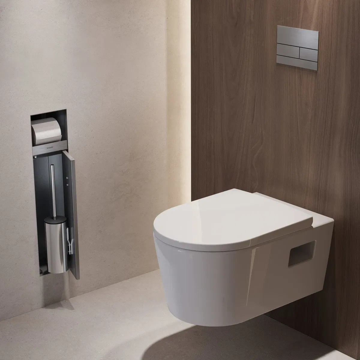 продаём Hansgrohe XtraStoris Rock Brushed Stainless Steel 56062800 в Украине - фото 4