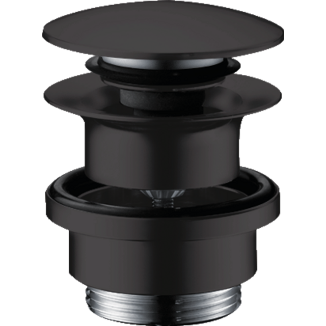 Донний клапан Hansgrohe Push-Open Matt Black 50100670