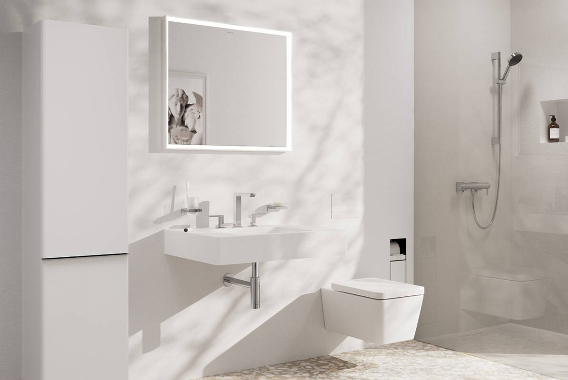 продаём Hansgrohe XtraStoris Rock Matt White 56062700 в Украине - фото 4