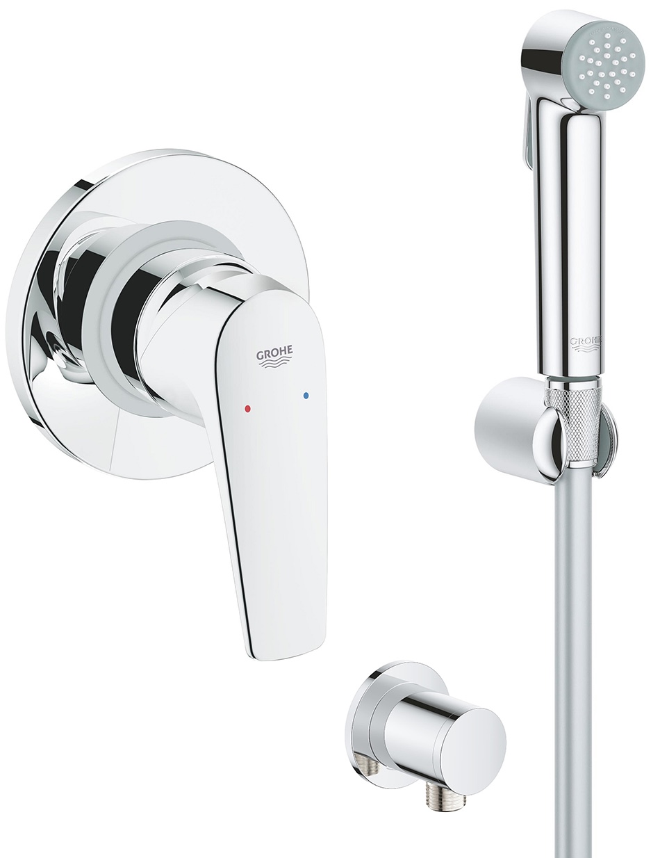 Гигиенический душ со смесителем Grohe BauFlow UA12164501