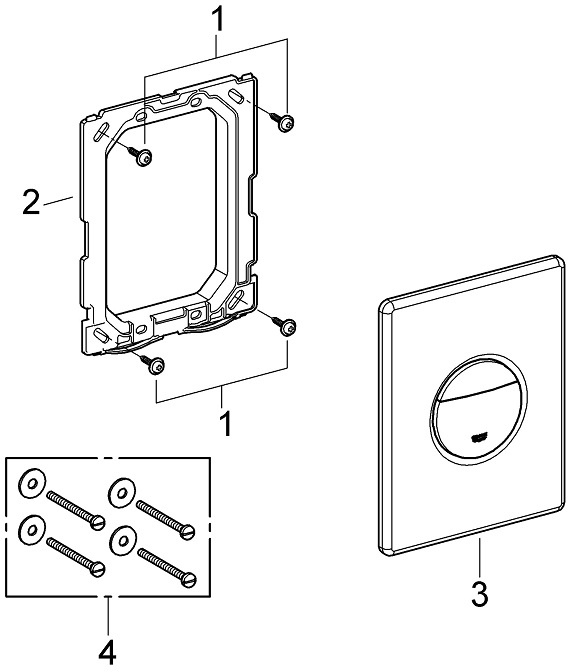 Grohe Nova Cosmopolitan 38765KV0 Габаритные размеры