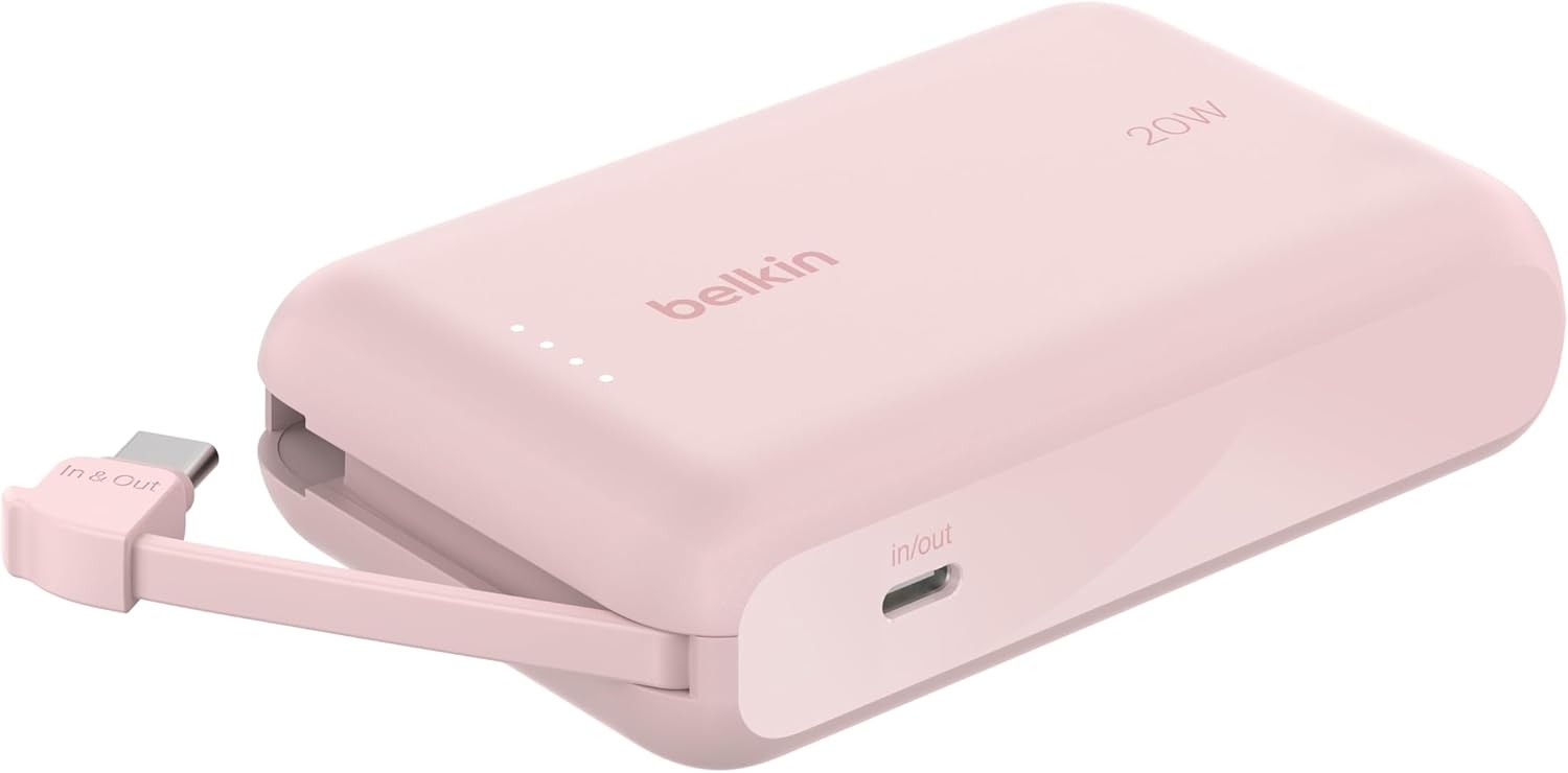 Belkin 10000mAh, 20W, USB-C, Pink (BPB021HQPK) в магазине в Киеве - фото 10