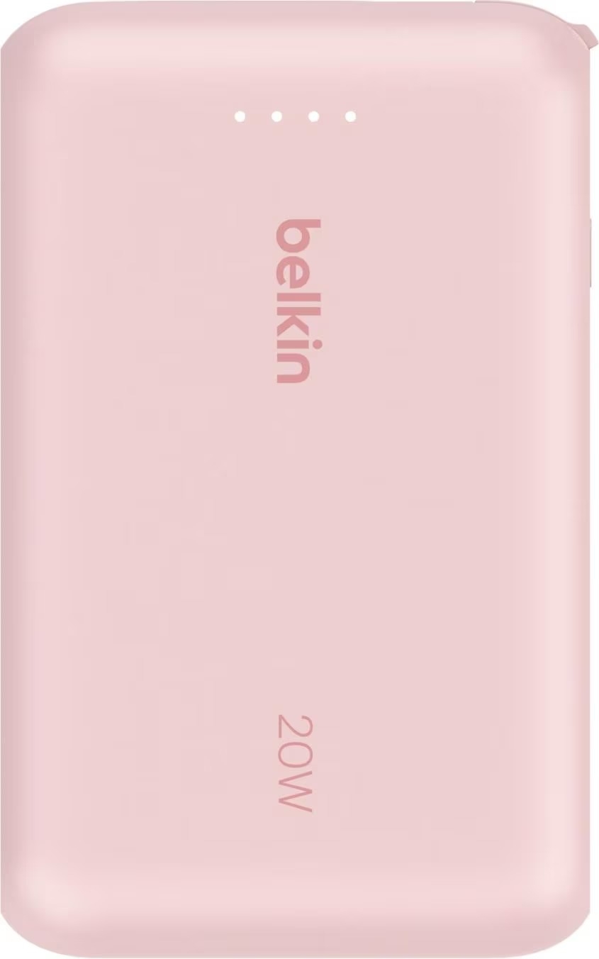 Belkin 10000mAh, 20W, USB-C, Pink (BPB021HQPK)