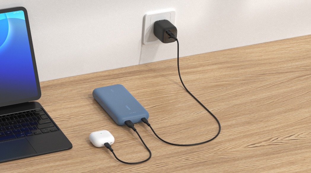 Повербанк Belkin 20000mAh, 30W USB-C Blue (BPB024HQBL) характеристики - фотография 7