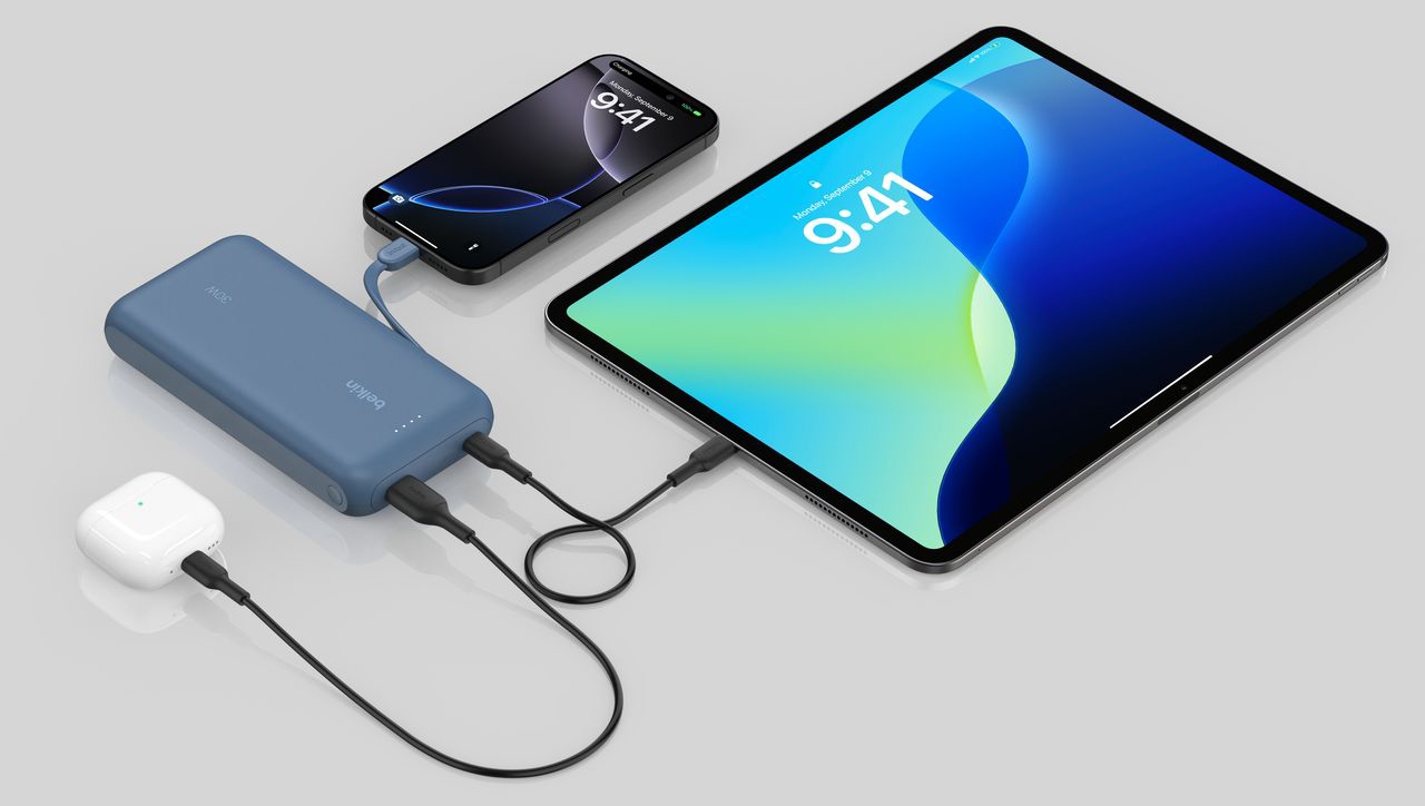 Belkin 20000mAh, 30W USB-C Blue (BPB024HQBL) в магазине в Киеве - фото 10