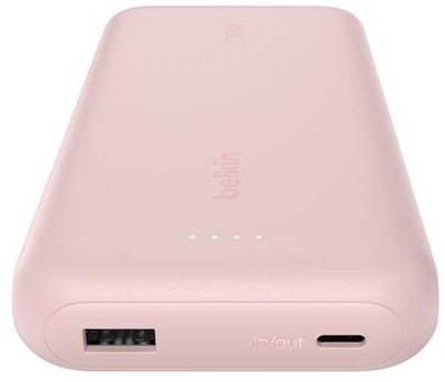 Повербанк Belkin 20000mAh, 30W USB-C Pink (BPB024HQPK) инструкция - изображение 6