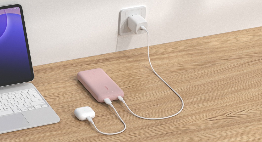 Повербанк Belkin 20000mAh, 30W USB-C Pink (BPB024HQPK) характеристики - фотография 7