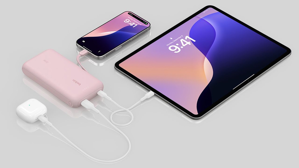 Belkin 20000mAh, 30W USB-C Pink (BPB024HQPK) в магазине в Киеве - фото 10