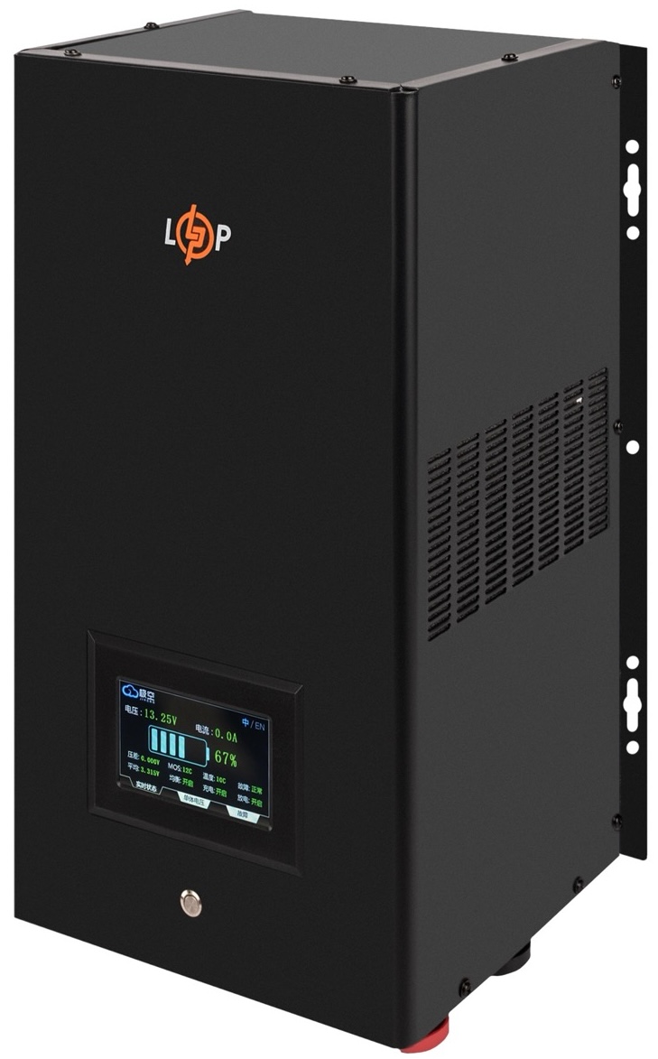 Акумулятор літій-залізо-фосфатний LogicPower LP LiFePO4 12,8V - 280 Ah (3584Wh) (BMS 200A/200A) метал LCD Smart BT відгуки - зображення 5