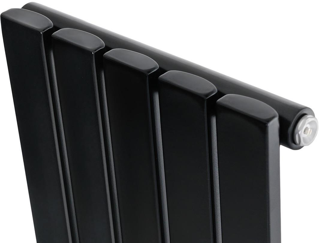 Радіатор для опалення ArttiDesign Terni 5/1800/295 чорний матовий (TR 5.180.29.5.B) ціна 6804 грн - фотографія 2