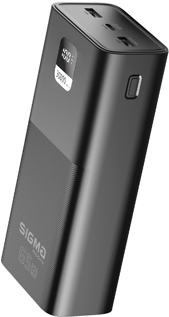 Повербанк Sigma mobile X-Power 30000mAh Black (SI30A6QLX) отзывы - изображения 5