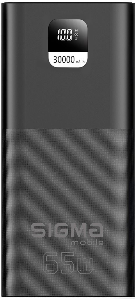 Sigma mobile X-Power 30000mAh Black (SI30A6QLX)