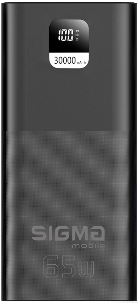Sigma mobile X-Power 30000mAh Black (SI30A6QLX)