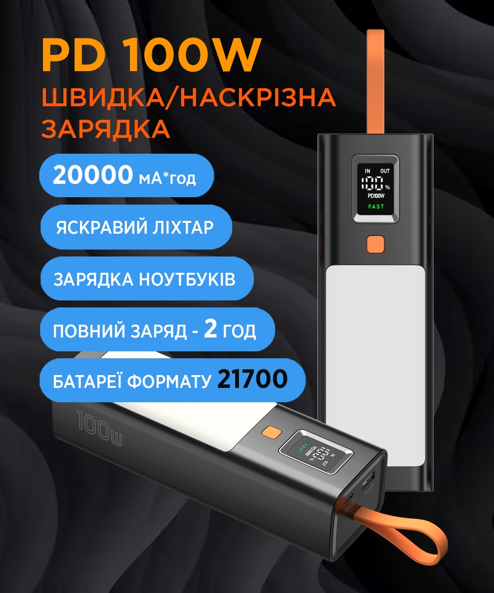 Повербанк Sigma mobile X-Power 20000mAh Black (SI20A9QLX) внешний вид - фото 9