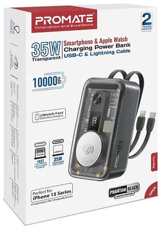 Promate Mavrix 10000mAh 35W Black (mavrix.black) в магазине в Киеве - фото 10