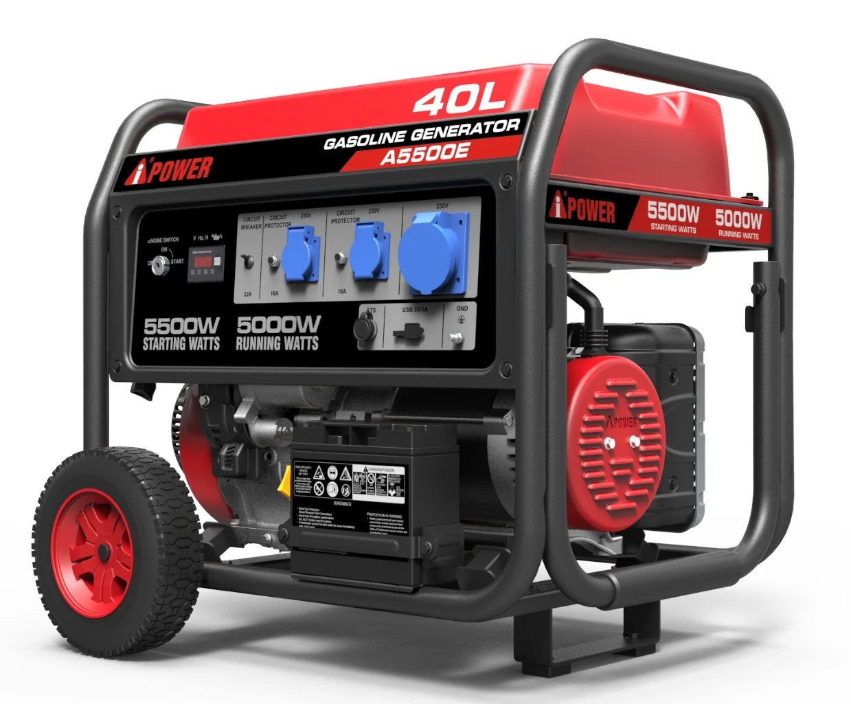 в продажу Генератор A-iPower A5500E (5.5 кВт) - фото 3