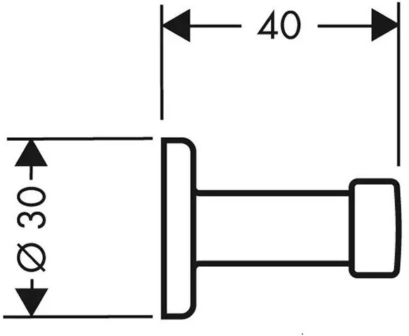 Axor Citterio Brushed Bronze 41537140 Габаритні розміри
