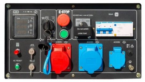 Генератор Hyundai DHY 9000SEI-T огляд - фото 8