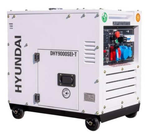 Генератор Hyundai DHY 9000SEI-T