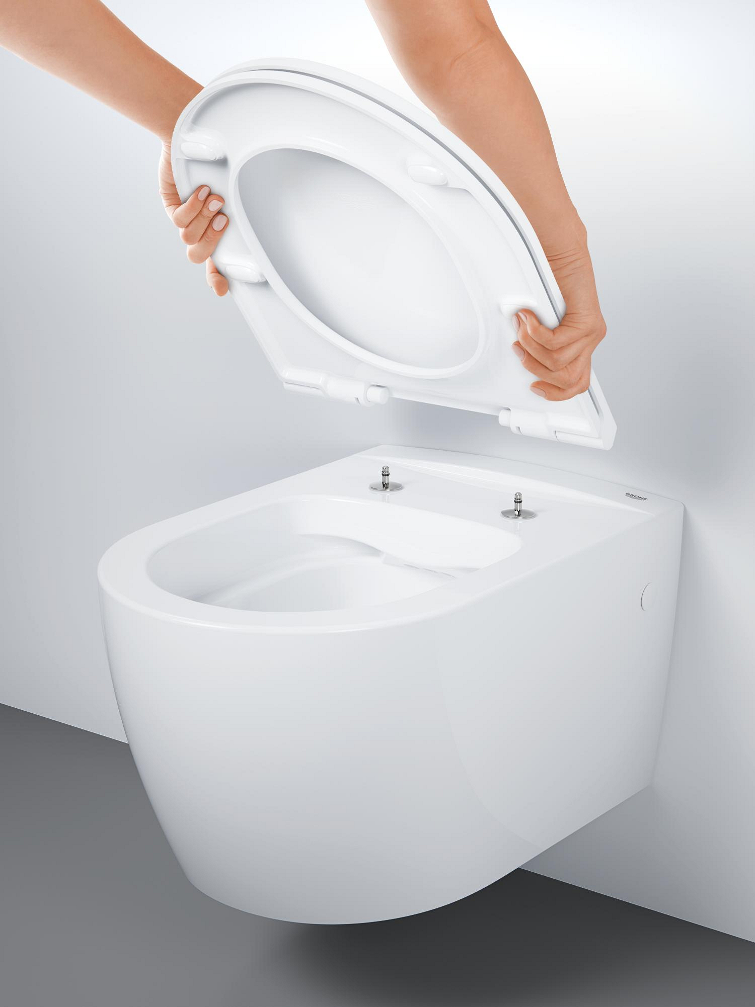 огляд товару Унітаз підвісний Grohe Bau Ceramic (103860SH00) - фотографія 12