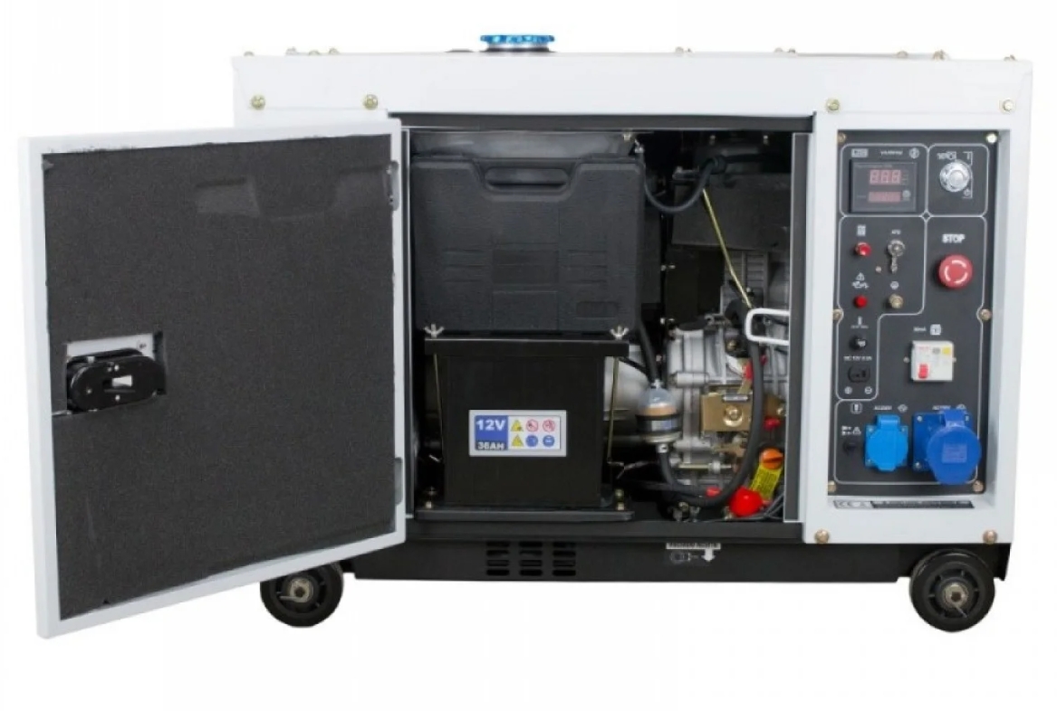 Генератор Hyundai DHY 8600SE-LRS ціна 92560 грн - фотографія 2