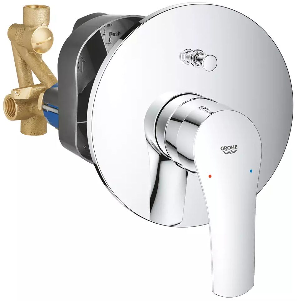 Душова система прихованого монтажу Grohe Eurosmart (UA26415SC11) ціна 16329 грн - фотографія 2