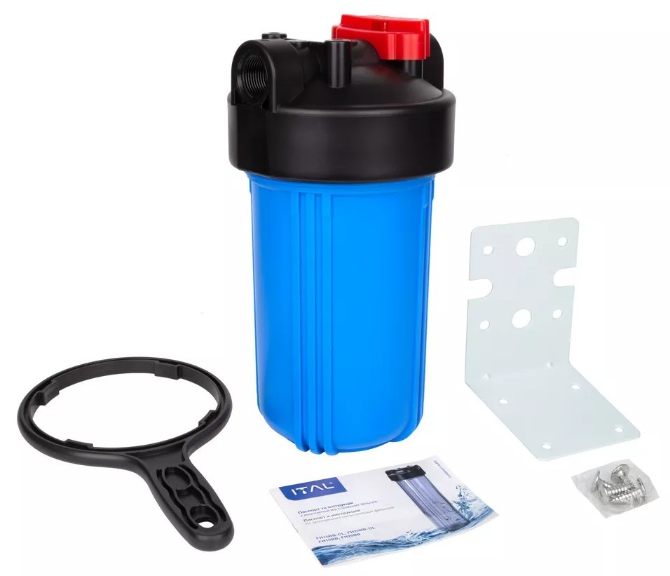 Колба для фильтра ITAL BigBlue 4,5"x10" (FH10BB) цена 1513 грн - фотография 2