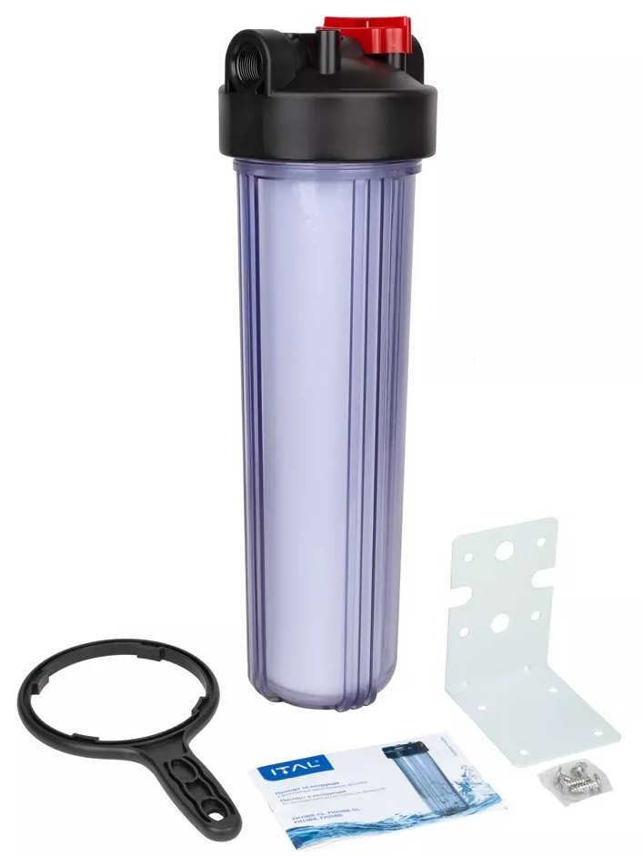 Колба для фильтра ITAL BigBlue 4,5"x20" (FH20BB-CL) цена 2467 грн - фотография 2