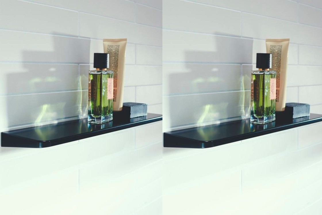 Полка Axor Universal Circular 40.0/34.0x11.0 см Brushed Black Chrome 42844340 цена 19315 грн - фотография 2