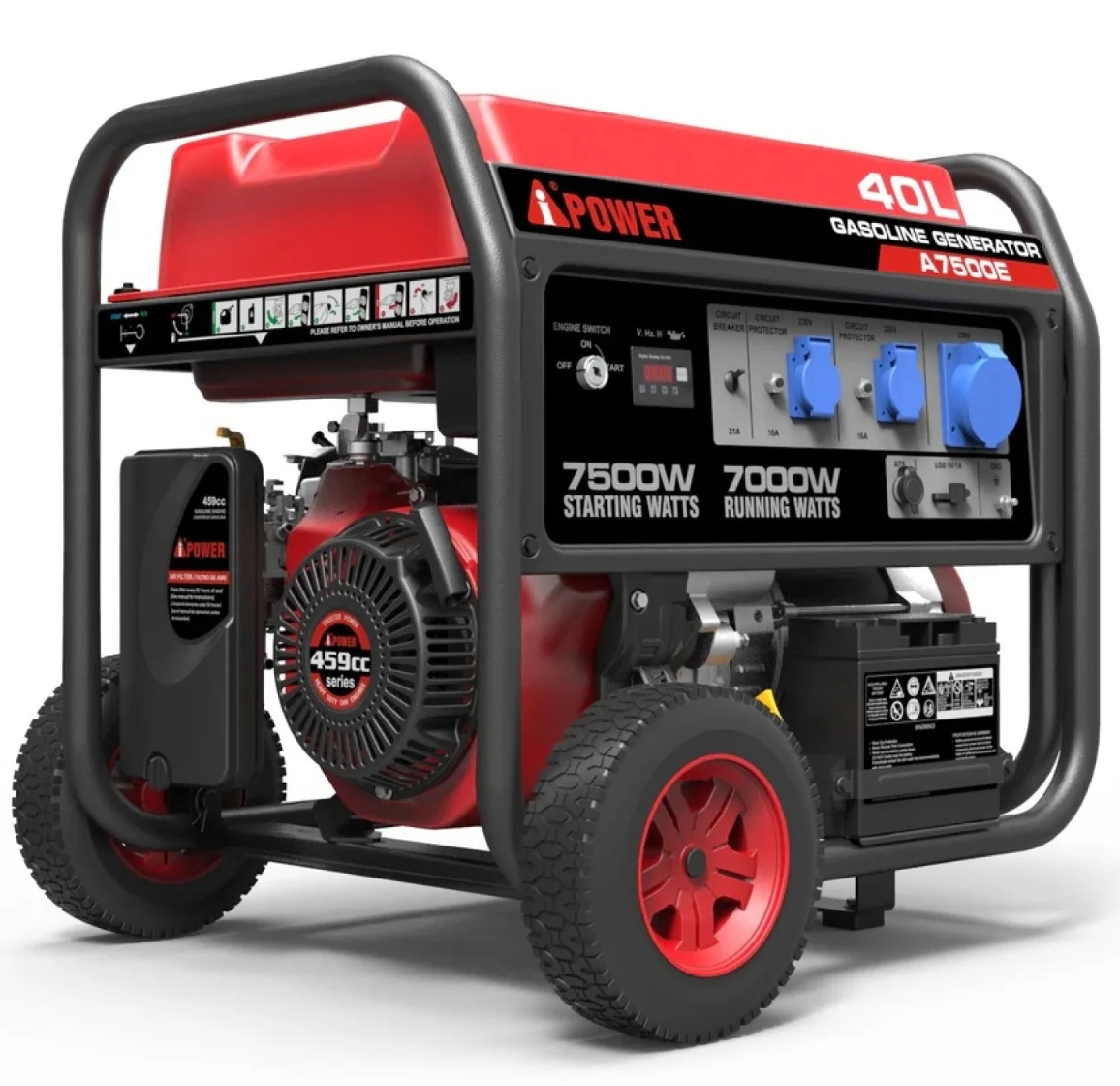 Генератор A-iPower A7500E цена 47499 грн - фотография 2