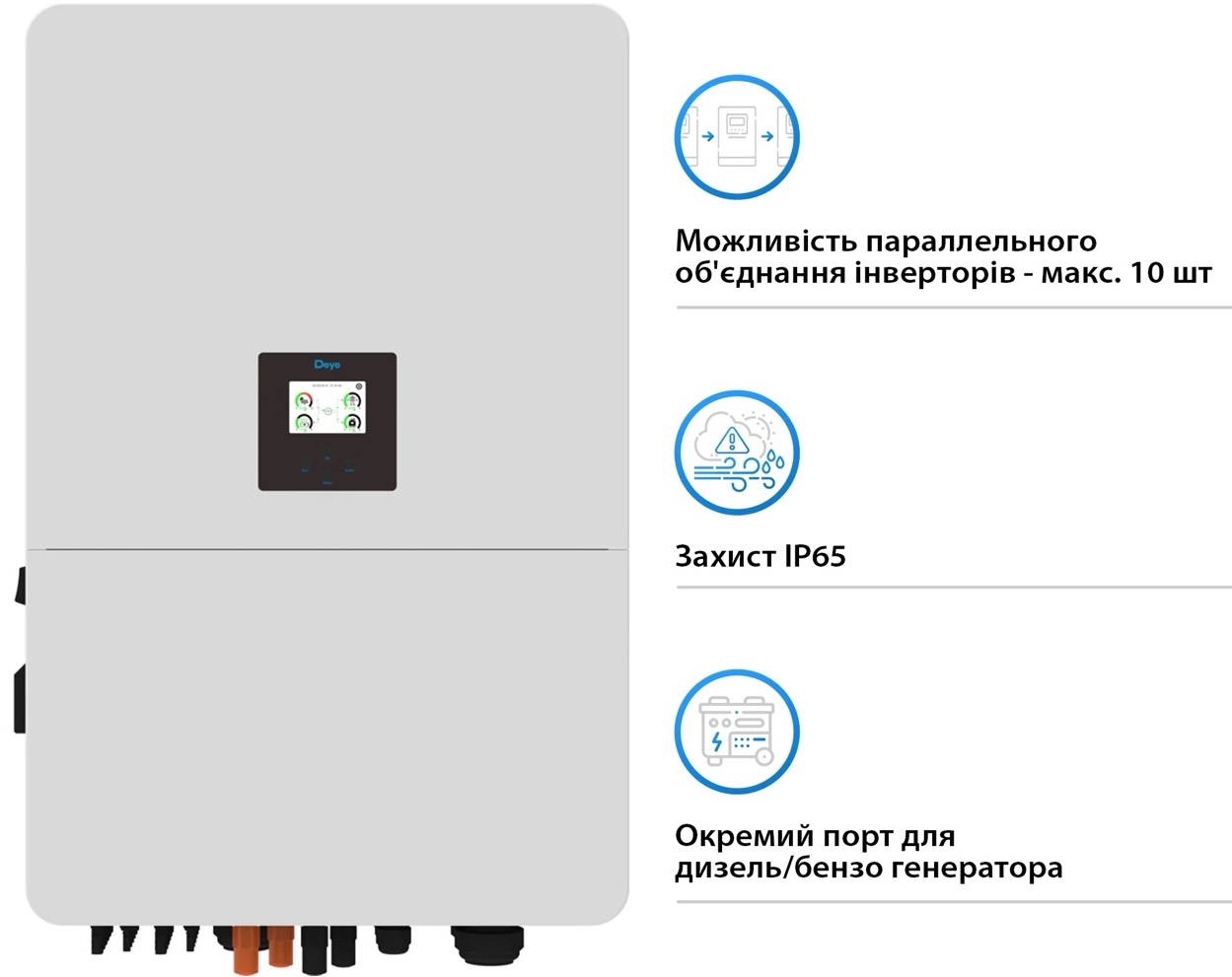 продаём Deye SUN-80K-SG02HP3-EU-EM6 в Украине - фото 4