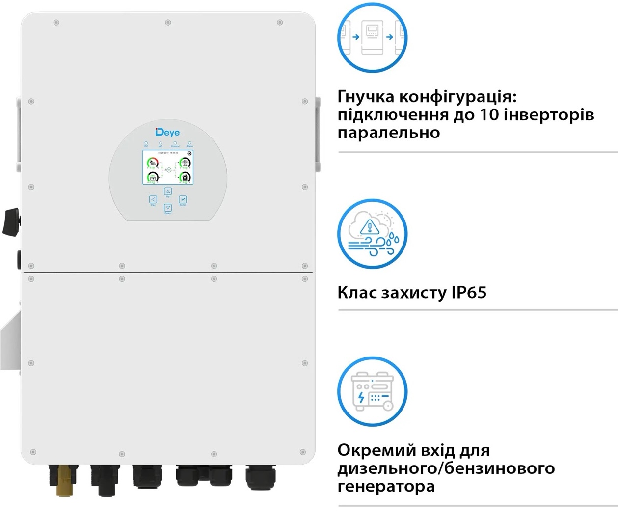 продаём Deye SUN-30K-SG02HP3-EU-AM3 в Украине - фото 4