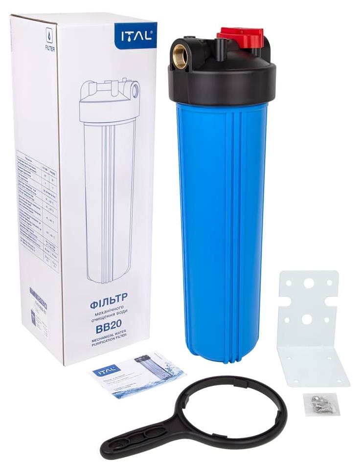 Магистральный фильтр ITAL BigBlue 4,5"x20" (FH20BB-BT)