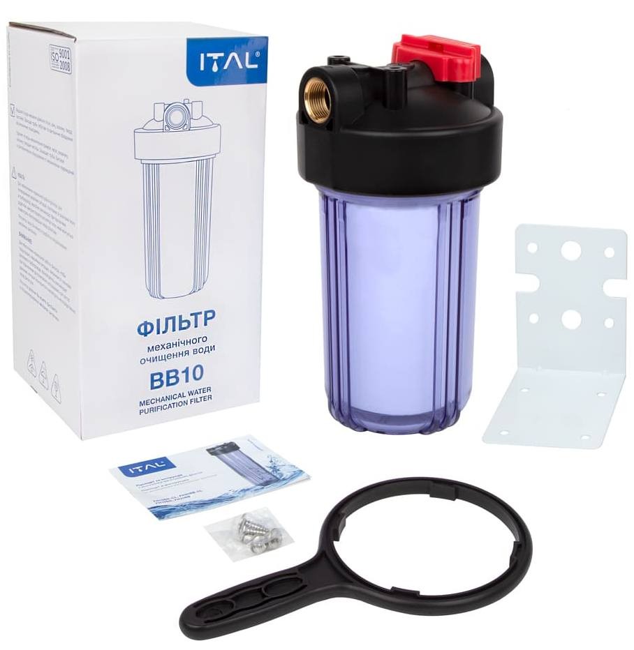 Магістральний фільтр ITAL BigBlue 4,5"x10" (FH10BB-CL-BT)